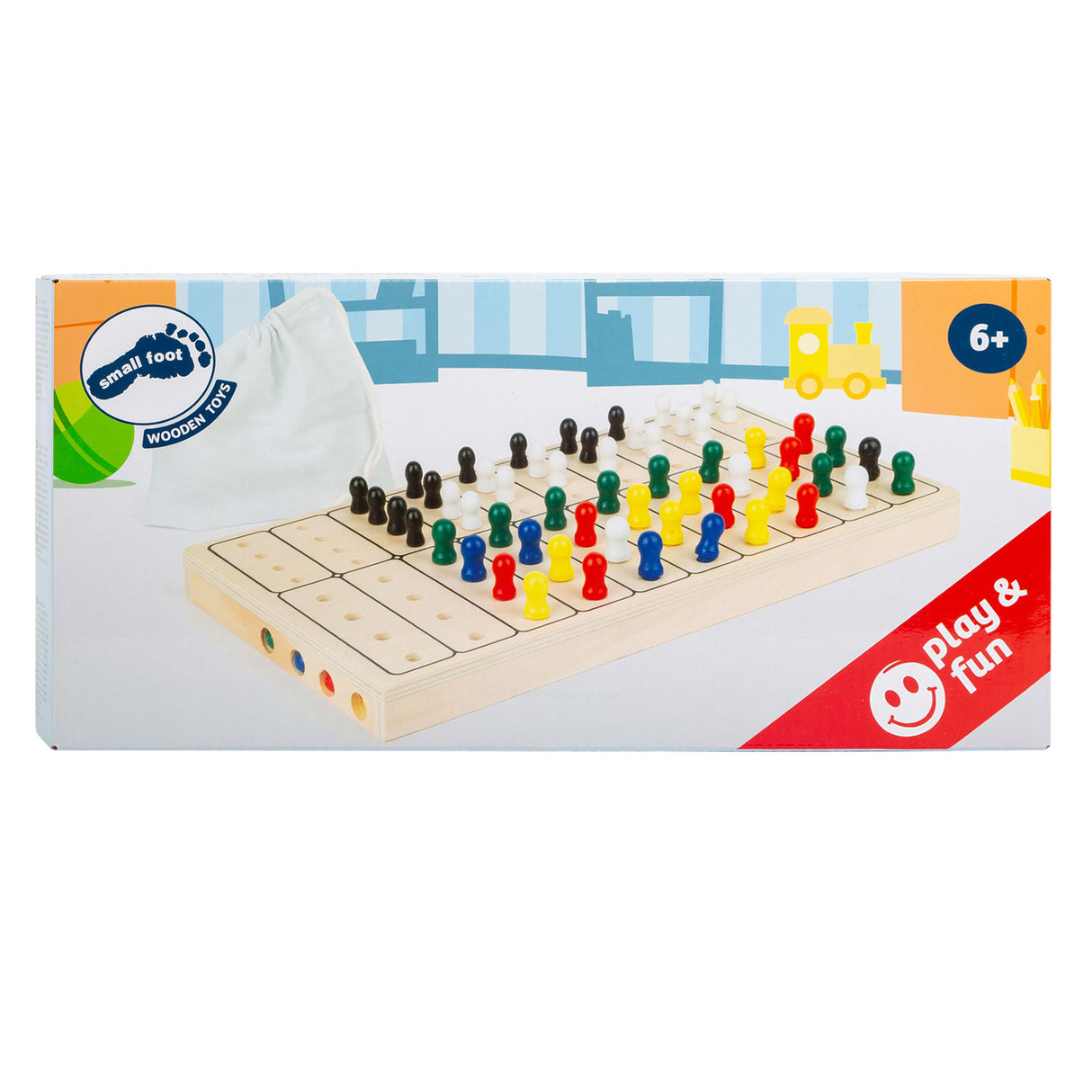 Small foot secret code wooden board game