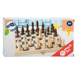 Kleng Fouss Holz Schach