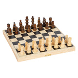 Kleng Fouss Holz Schach