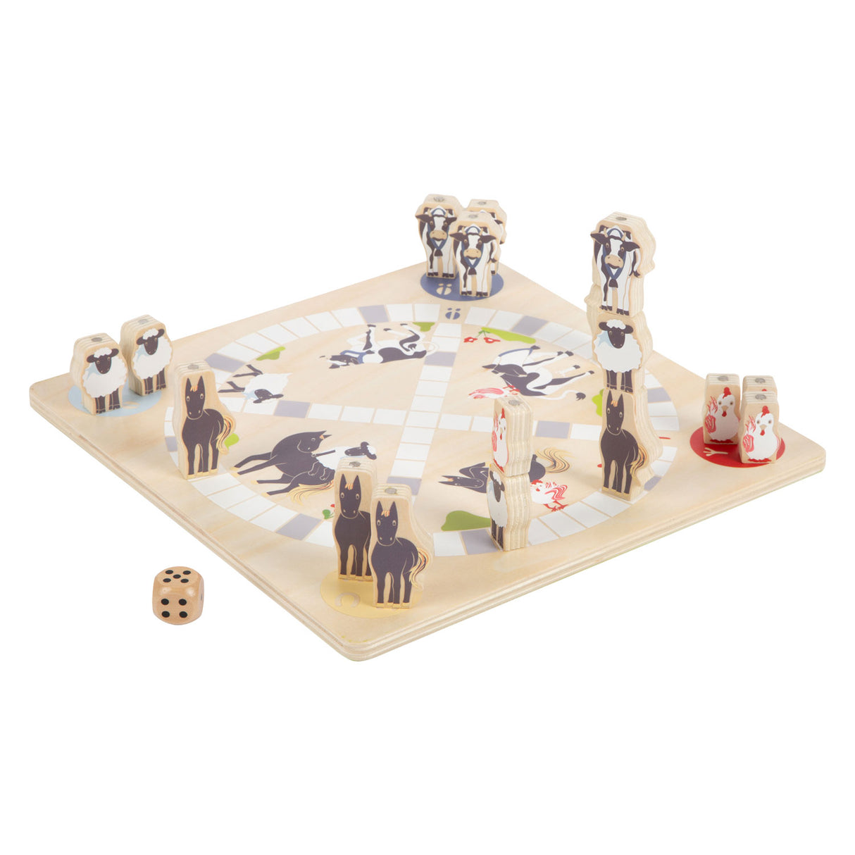 Small Foot Houten Spellen 4in1 Collectie