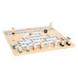 Small Foot Barricade and Halma wooden board game 2in1