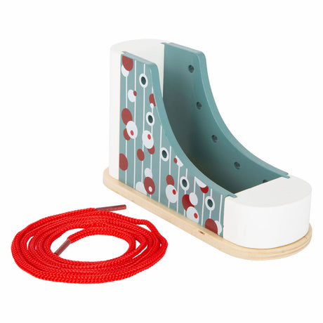 Small foot - houten rijgschoen met veter