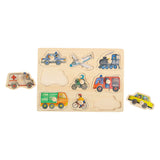 Small Foot Wooden Bubble Puzzle City Véhicules, 9e.