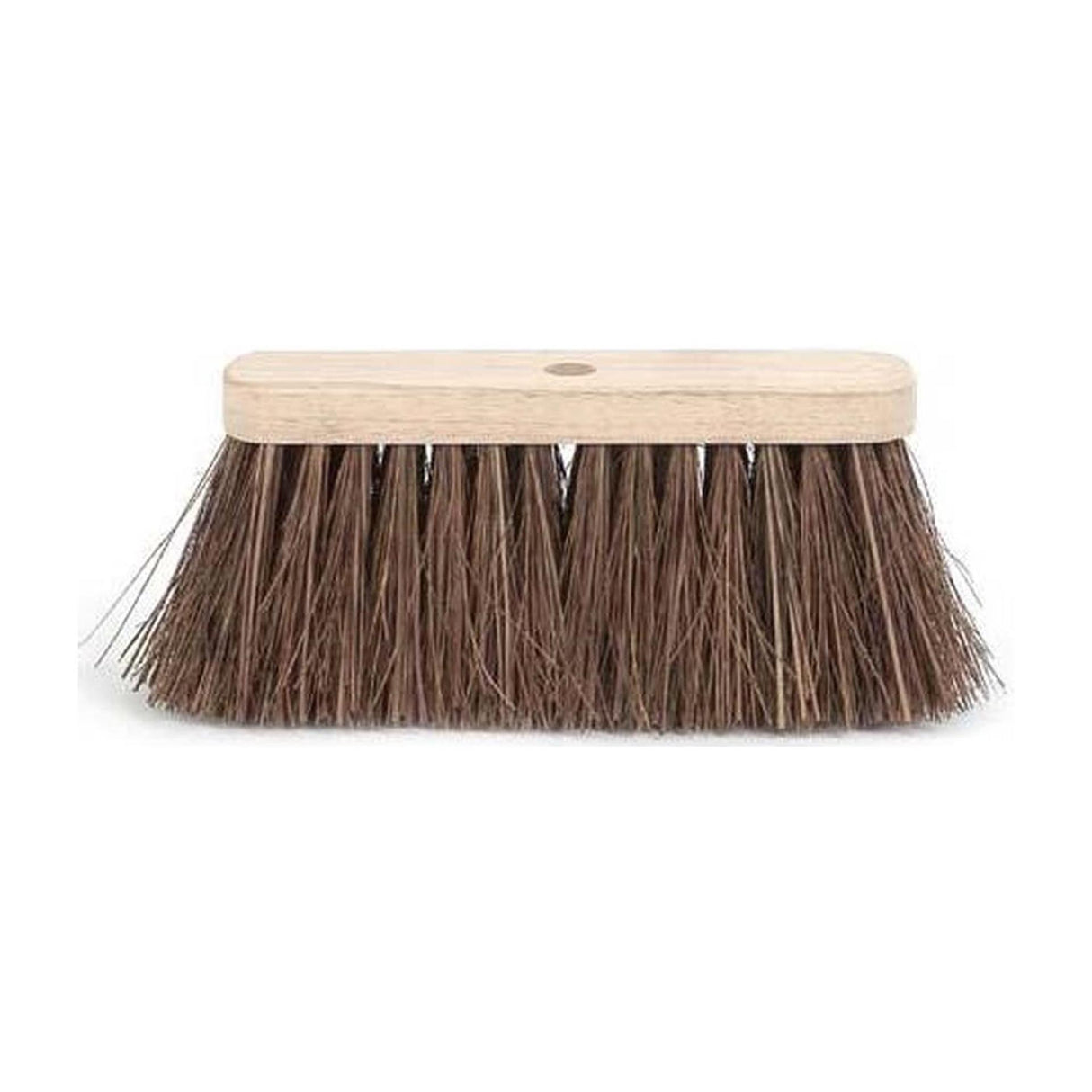 Straatbezem hout-piassava ongelakt 29cm