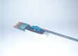 Linea microstar pro telescoopsteel 130cm en microvezelhoes