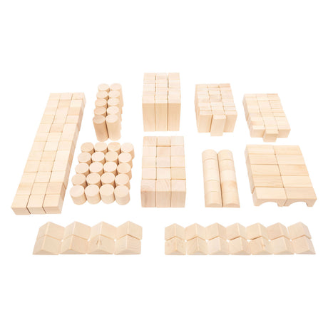 Small foot - houten bouwblokken natuurlijk, 200dlg.