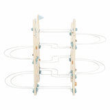 Small foot wooden modular marble track