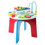 Small Foot wooden activities and music table 2in1