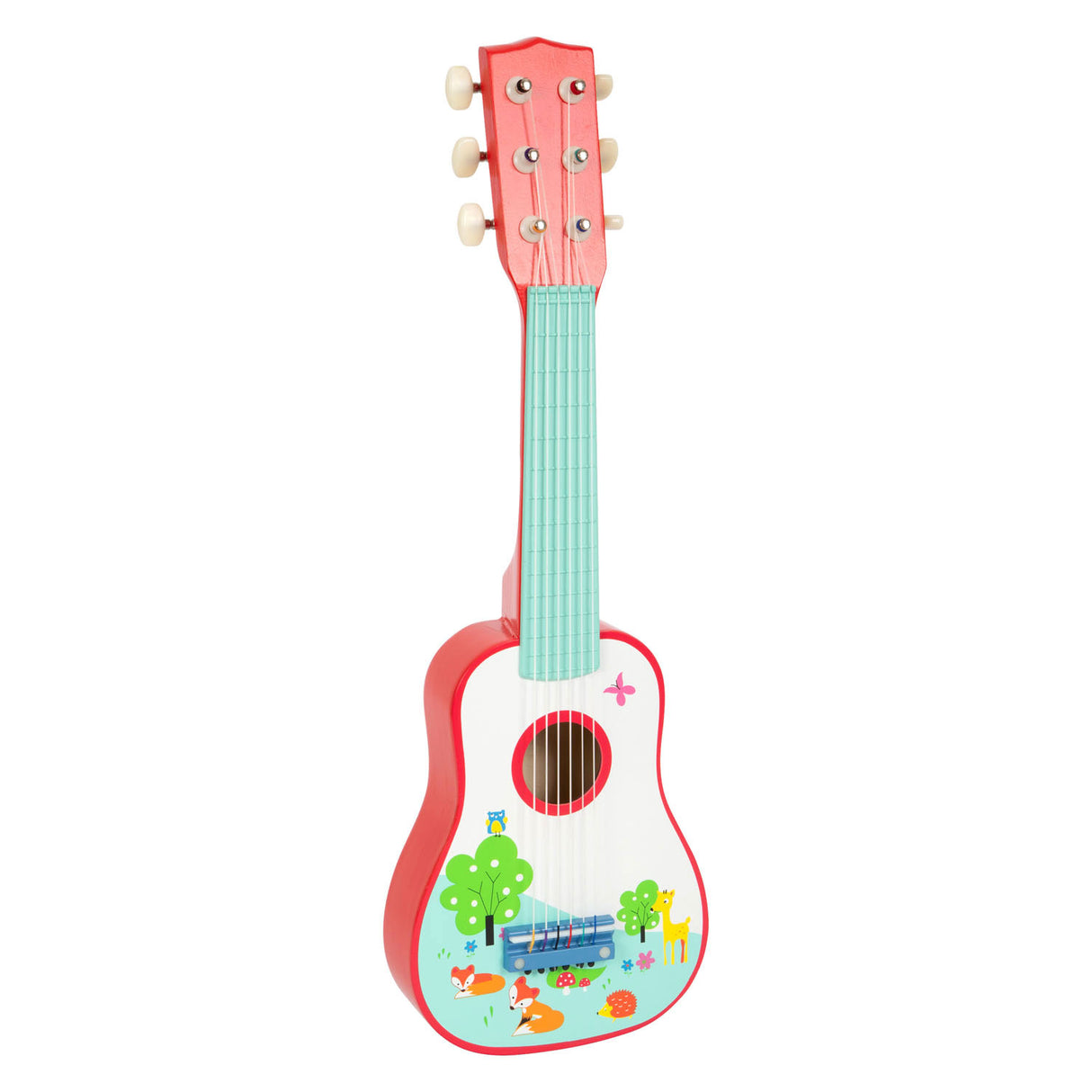 Small Foot Houten Gitaar Kleine Vos, 53cm