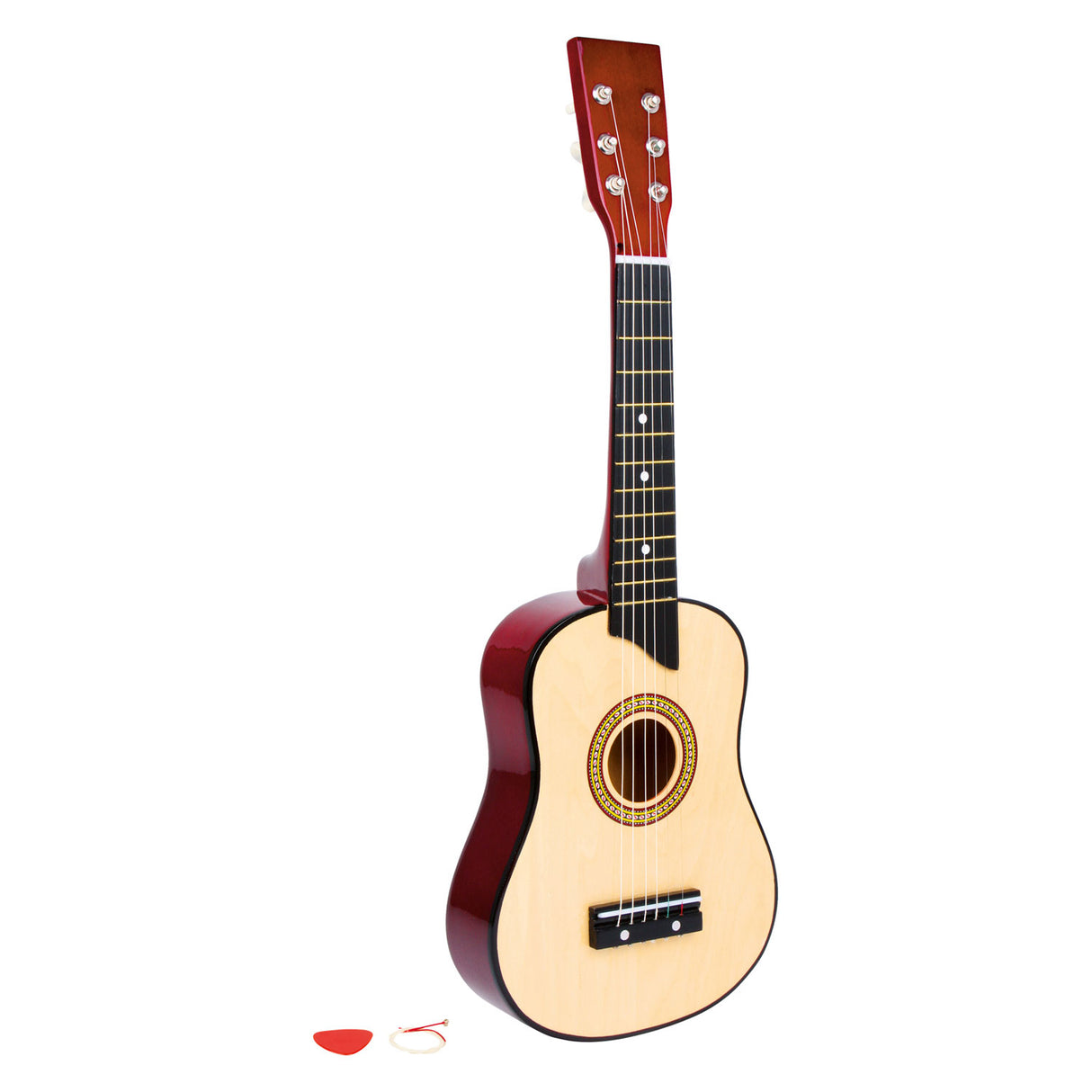 Petit pied de guitare en bois, 65 cm