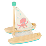 Kleng Fouss Bad Toys Holz Catamaman Octopus