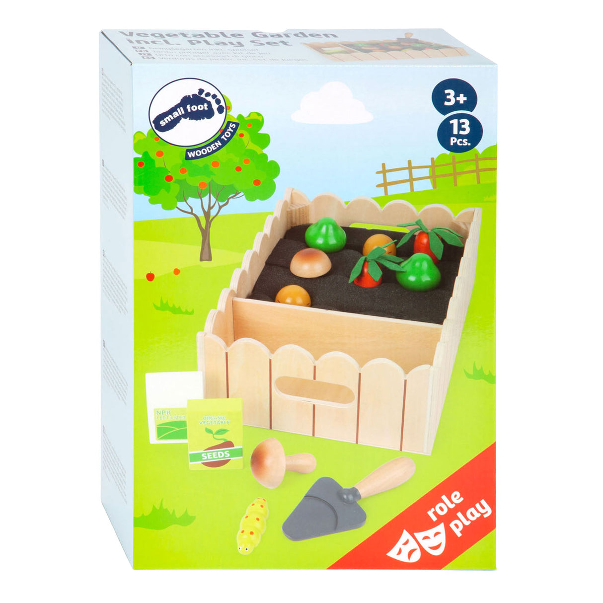 Small Foot Houten Groentetuin Speelset, 13dlg.