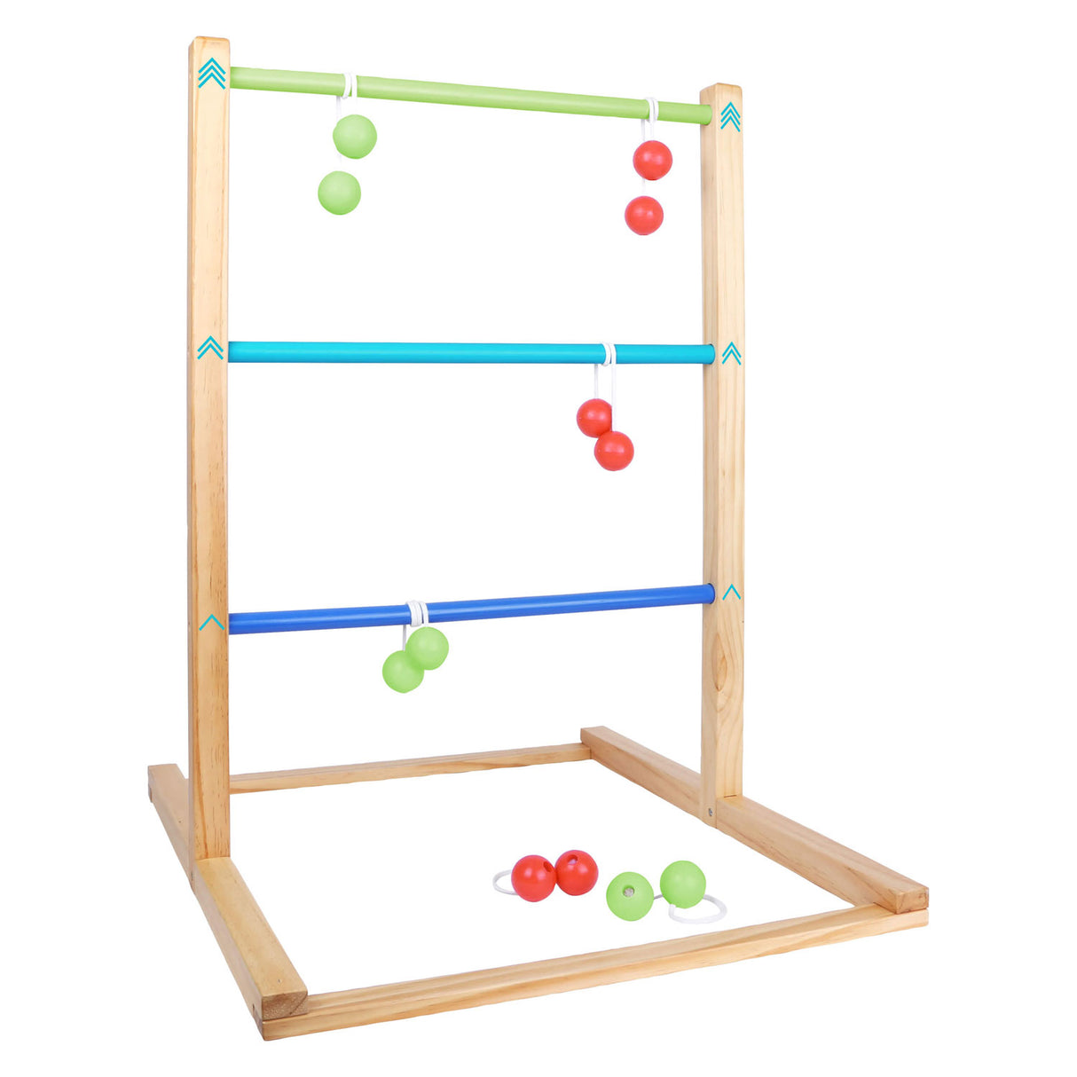 Small Foot Wooden Ladder Golf Throwing Throwing Game, 7DLG.