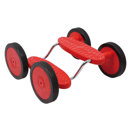 Small foot - pedaalscooter rotini rood