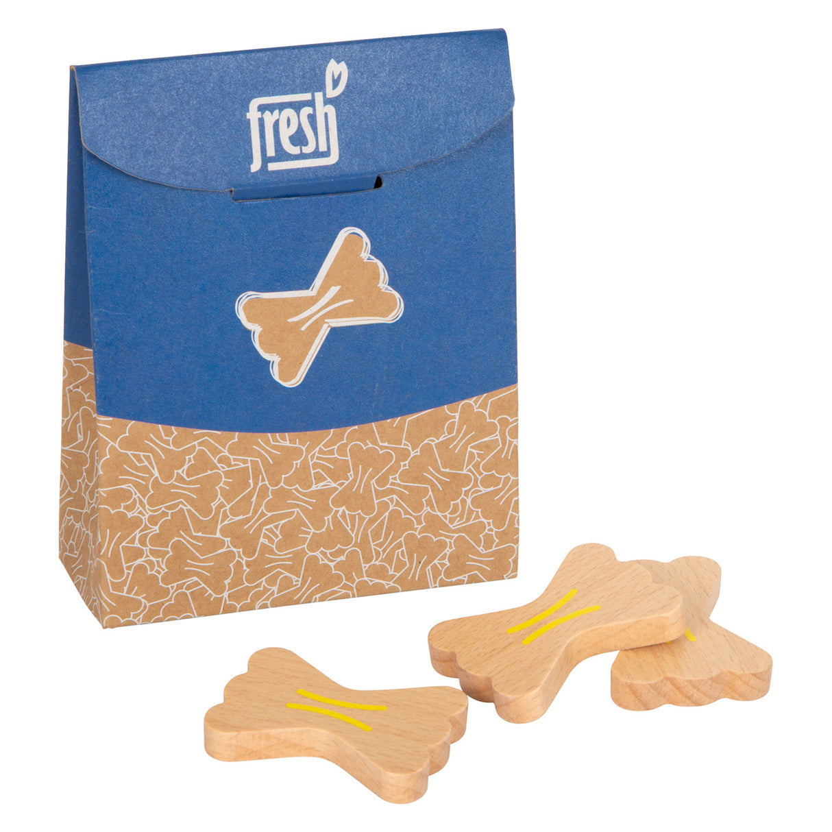 Small foot wooden playets noodles, 12dlg.