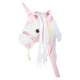 Kleiner Fuß Holz Hobby Pferd Einhorn, 90 cm