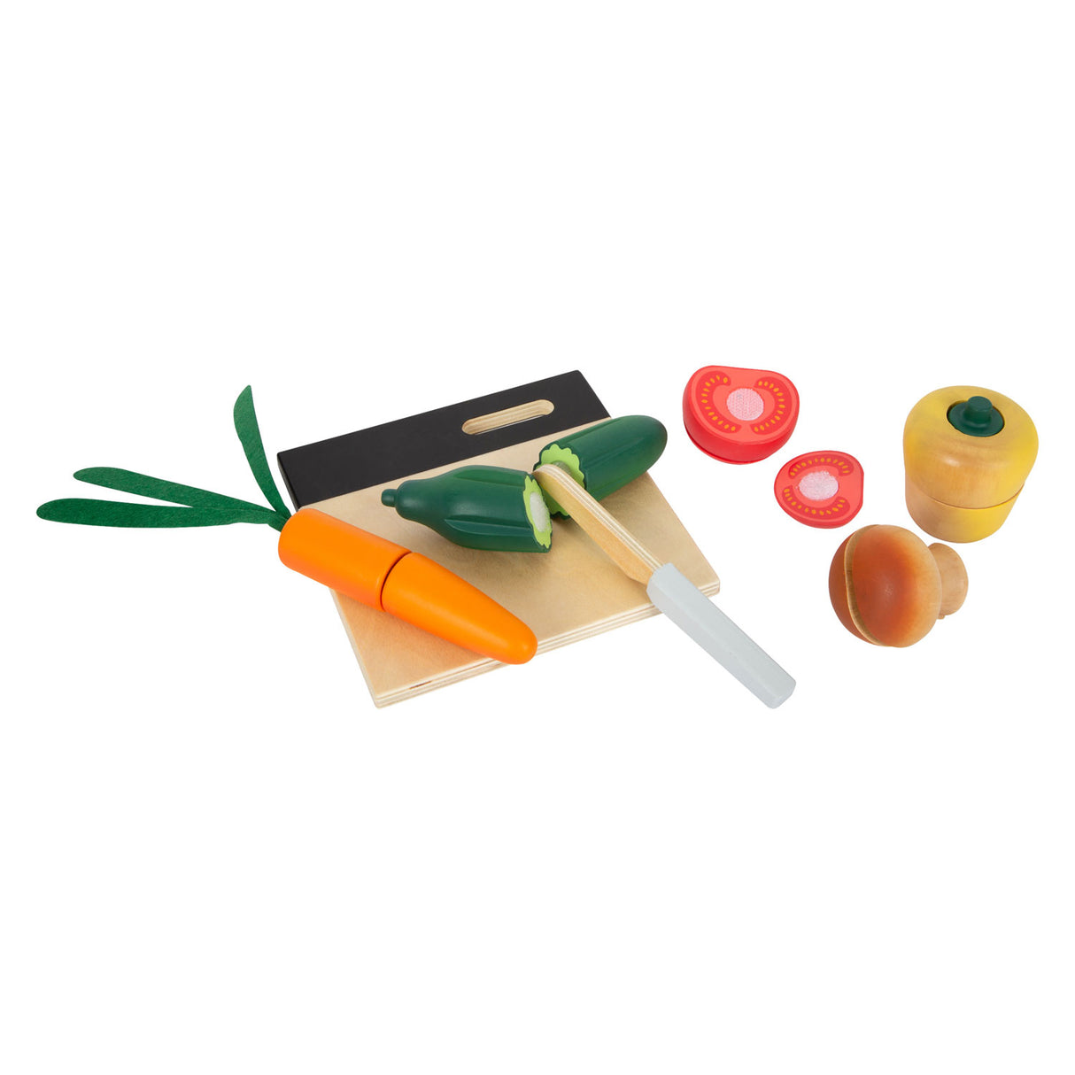 Small Foot Wooden Snijen Speelten Vegetables Set, 13dlg.