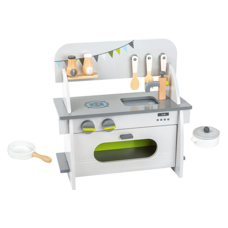 Small foot - houten speelkeuken compact, 9dlg.