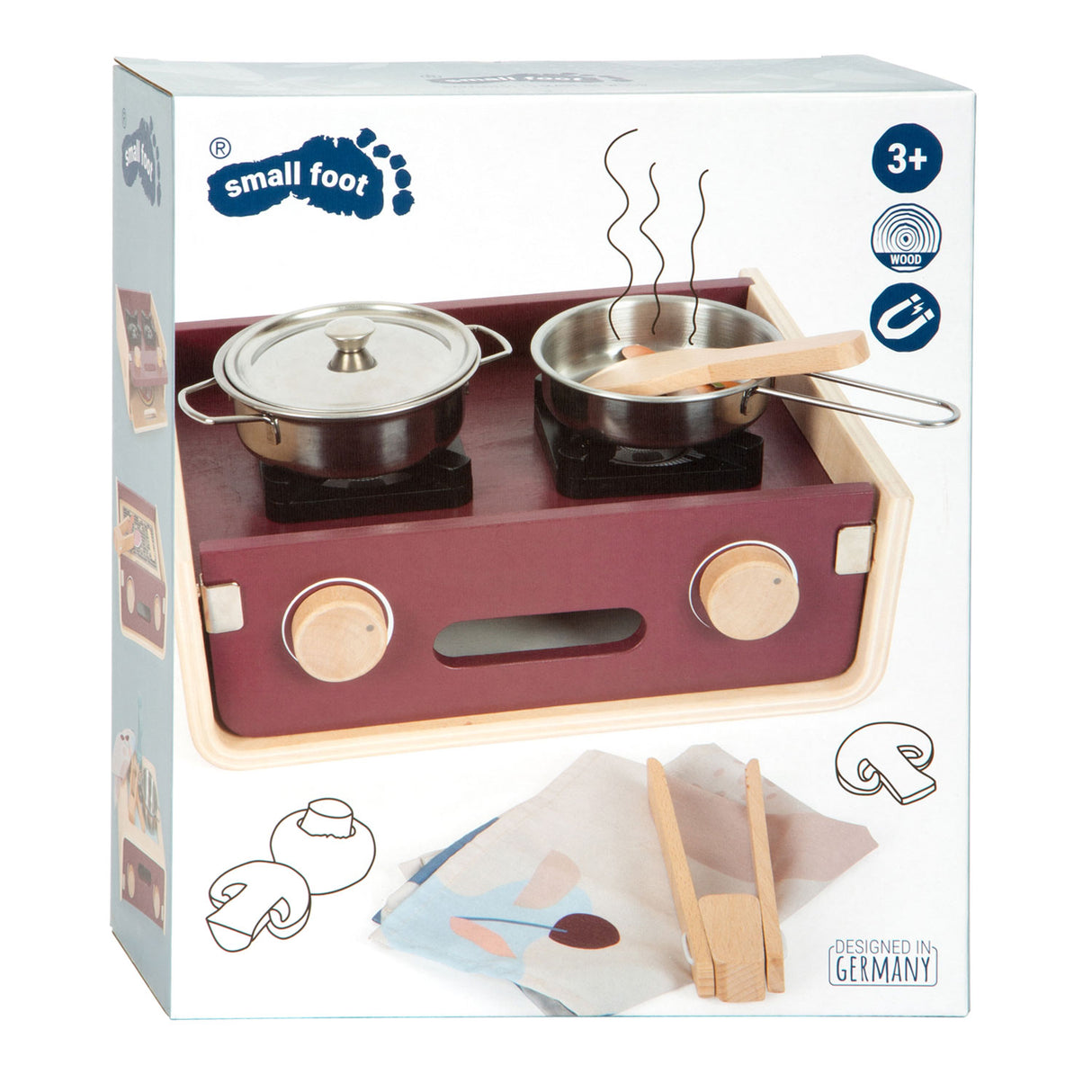 Small Foot Wooden Camping Speelkeuken Tasty, 9dlg.