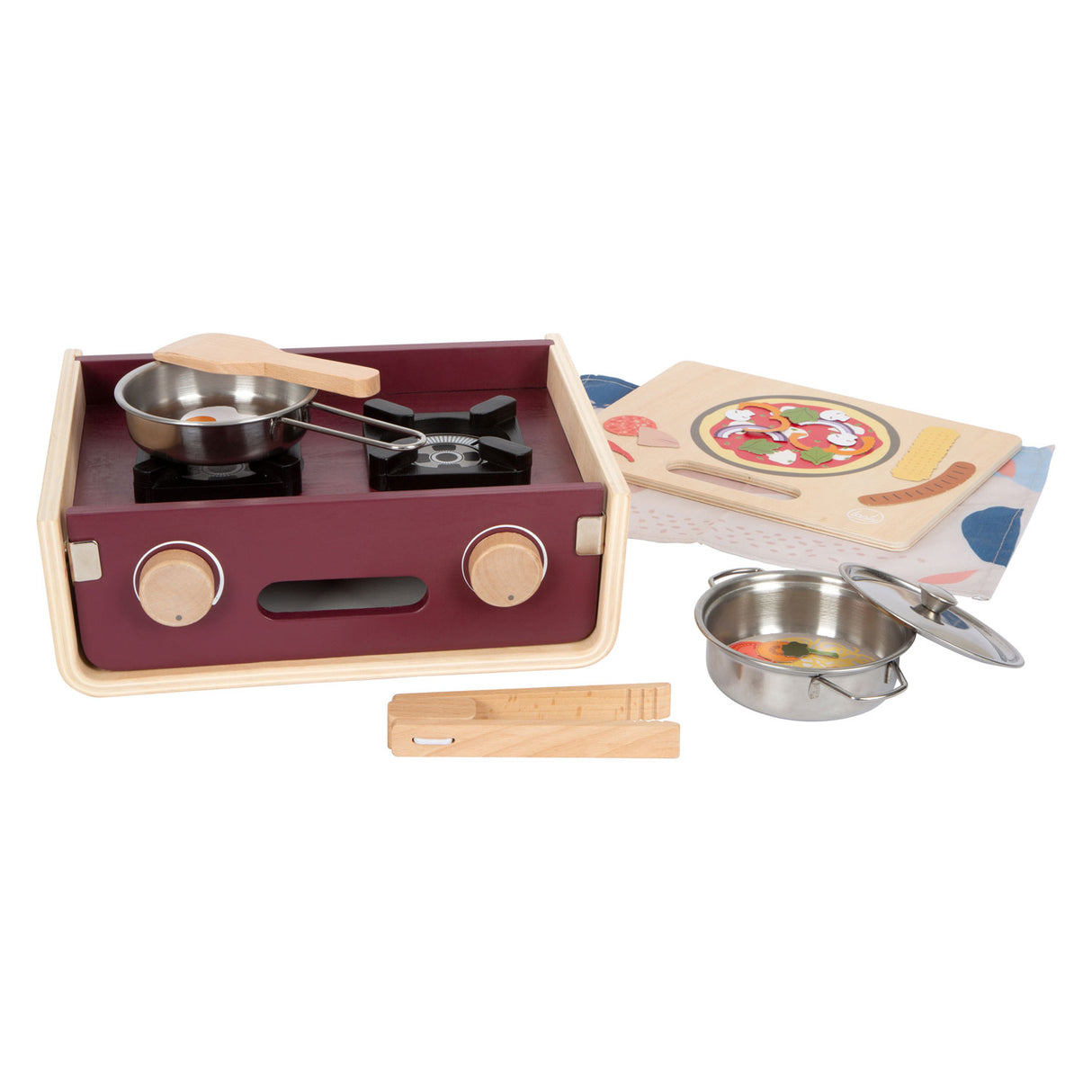 Small Foot Wooden Camping Speelkeuken Tasty, 9dlg.