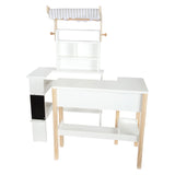 Small foot wooden play kitchen with washing machine, 12dlg.