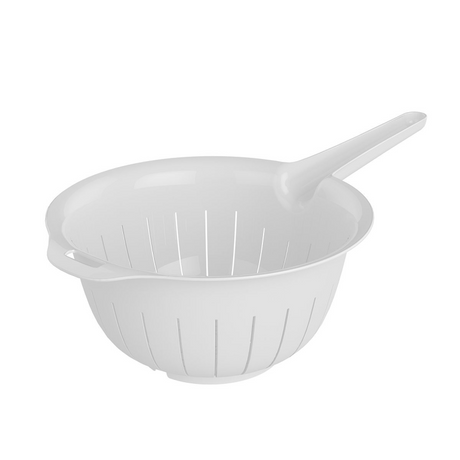Day to day kitchen essentials vergiet met handvat - wit