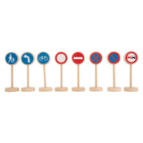 Small Foot Wooden Mini Traffic Signal Signet, 25dlg.