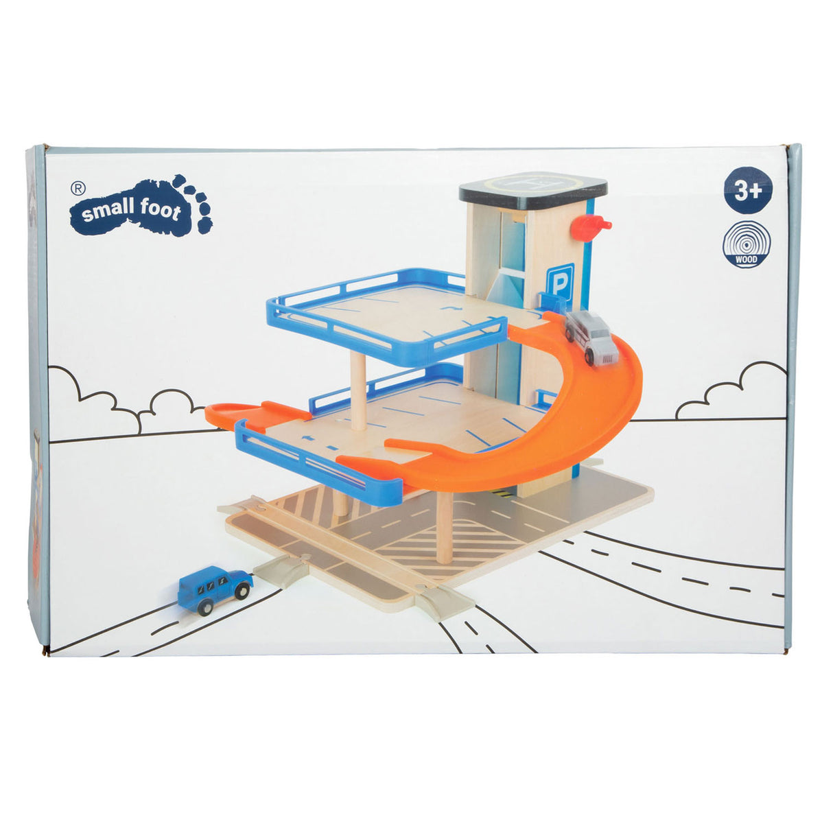 Small foot - houten garage business class