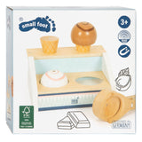 Small foot wooden compact ice cream stall Fresh, 6dlg.