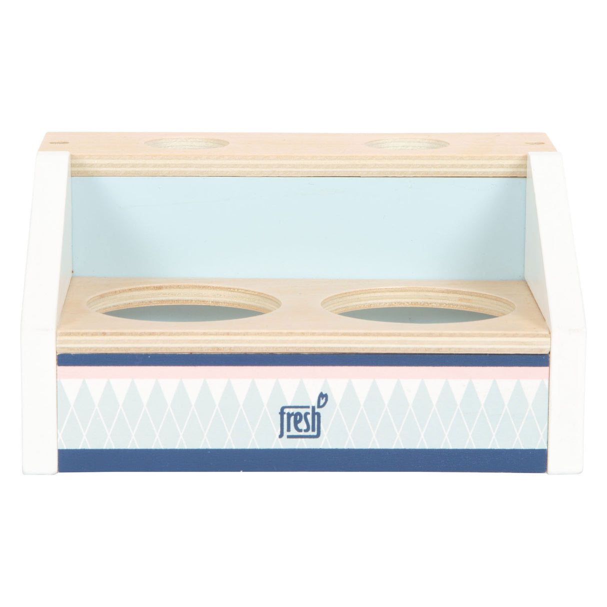 Small foot wooden compact ice cream stall Fresh, 6dlg.