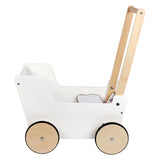 Petit bouton Pushwagen en bois à petit pied