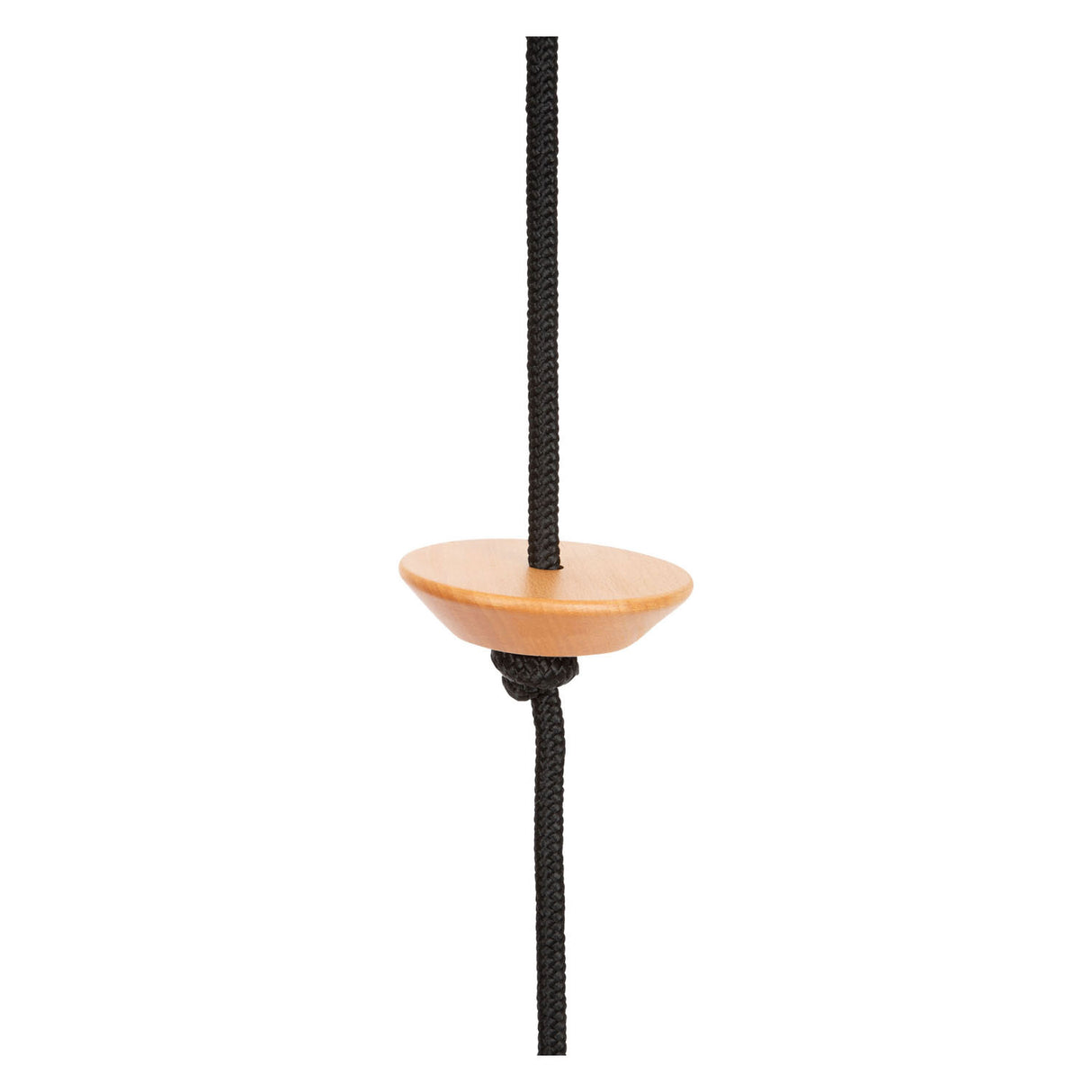 Small Foot Disc swing with climbing rope Black Line