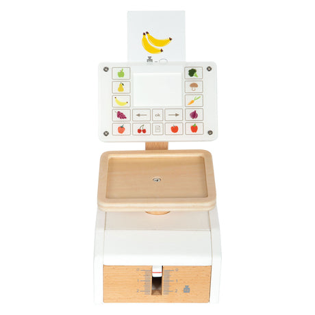 Small foot - houten weegschaal fresh