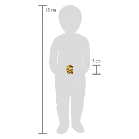 Small foot - houten dieren kinderletter - g