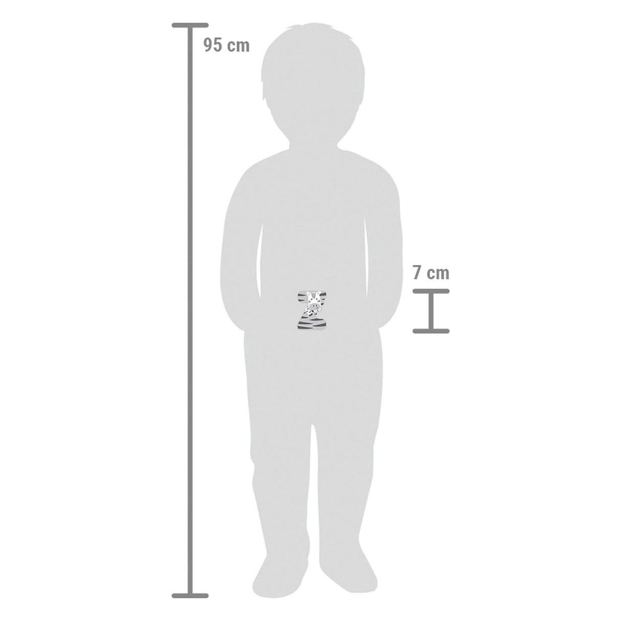Small foot - houten dieren kinderletter - z