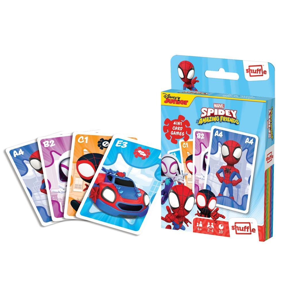 Shuffle Spidey 4in1 -kort