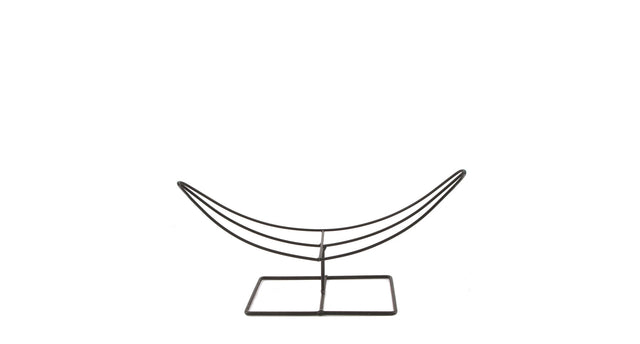 Statue frame metal 38x13x18cm black