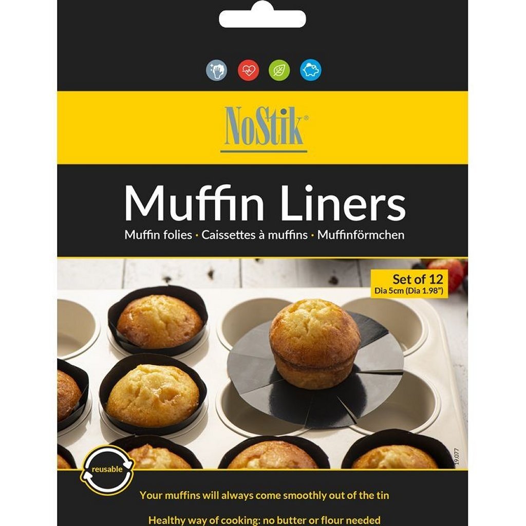 Muffin nostik hornear 12 piezas