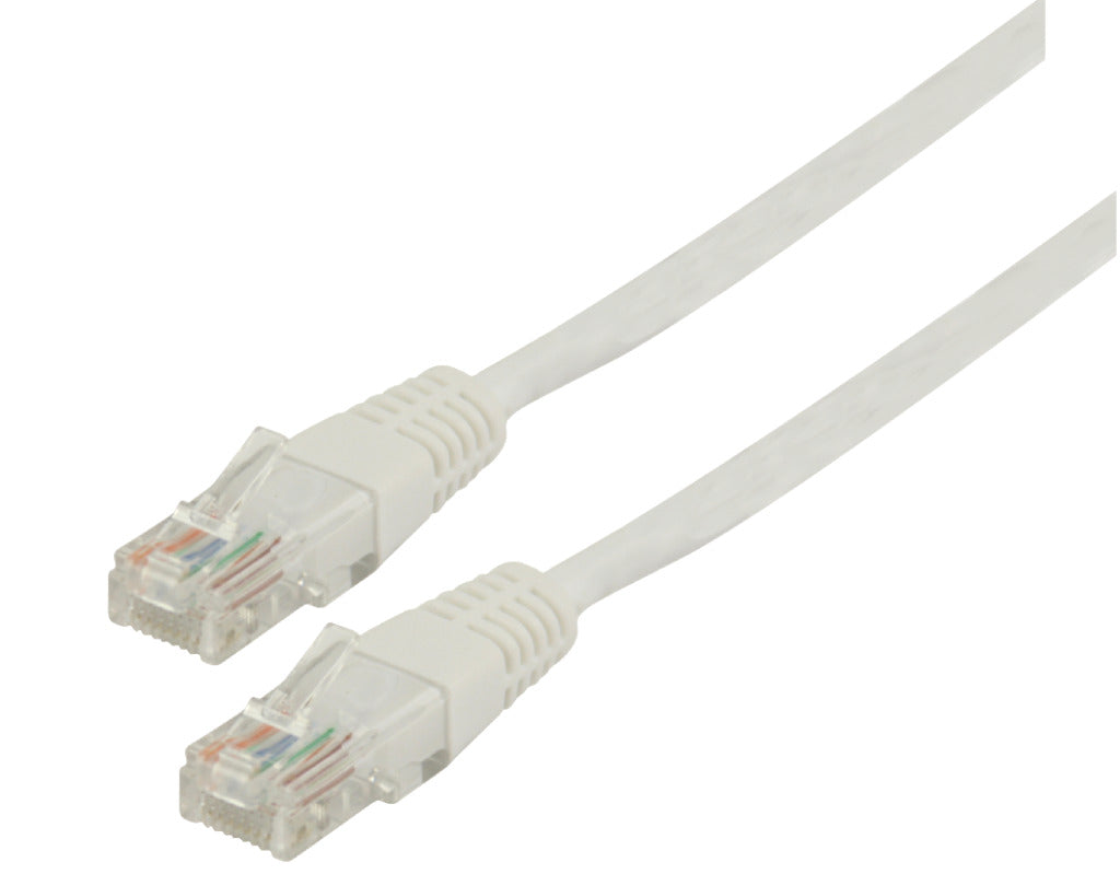 Valueline Valueline UTP -0008-2 WH inte skyddad RJ45 Cat 5th Network Cable 2,00 m vit