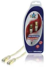 HQ BF-M081-1.0 CAT5E UTP Netværk Kabel RJ45 (8 8) Mand-RJ45 (8 8) Mand 1,00 m grå