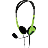 BasicXL BasicXL BXL-HEADSET1 Stereo-headset Grøn sort