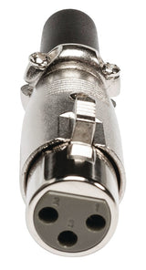 Valueline Valueline XLR-3FCL Connector XLR 3-PIN Femal Metal Silver