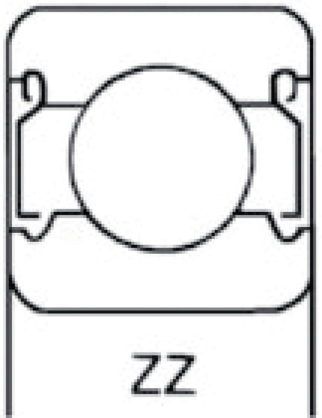Hq w1-04516 kogellager 6207 zz