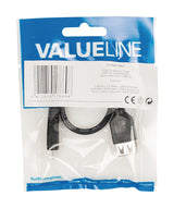 Valueline Valueline VLCP60570B02 USB 2.0 USB micro B USB masculino Un cable adaptador femenino 0.20 m negro