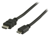 VALUELINE VLVP34500B10 HDMI kabel z Ethernet HDMI - HDMI Mini Connector 1,00 M ČRNI