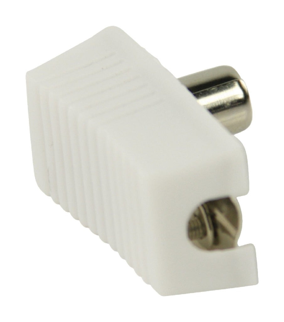 Valueline Valueline VLSP40900W Vest Coax Connectors Coax Male White