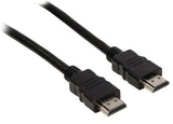 Valueline VLVB34000B10 Hochgeschwindigkeit HDMI-Kabel mit Ethernet-HDMI-Stecker-HDMI-Anschluss 1,00 m Schwarz