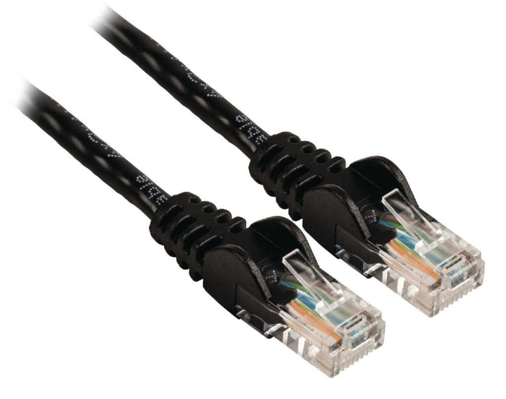 Valueline VLCB85100B50 UTP CAT5E Síťový kabel RJ45 Samec - RJ45 Muž 5,00 m černá