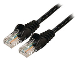 Valueline VLCB85100B50 UTP CAT5E Síťový kabel RJ45 Samec - RJ45 Muž 5,00 m černá