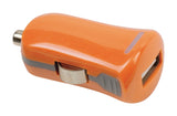 Valueline Valueline VLMP11950O USB-Autolader USB Una conexión de automóvil de 12 V de 12V oranje